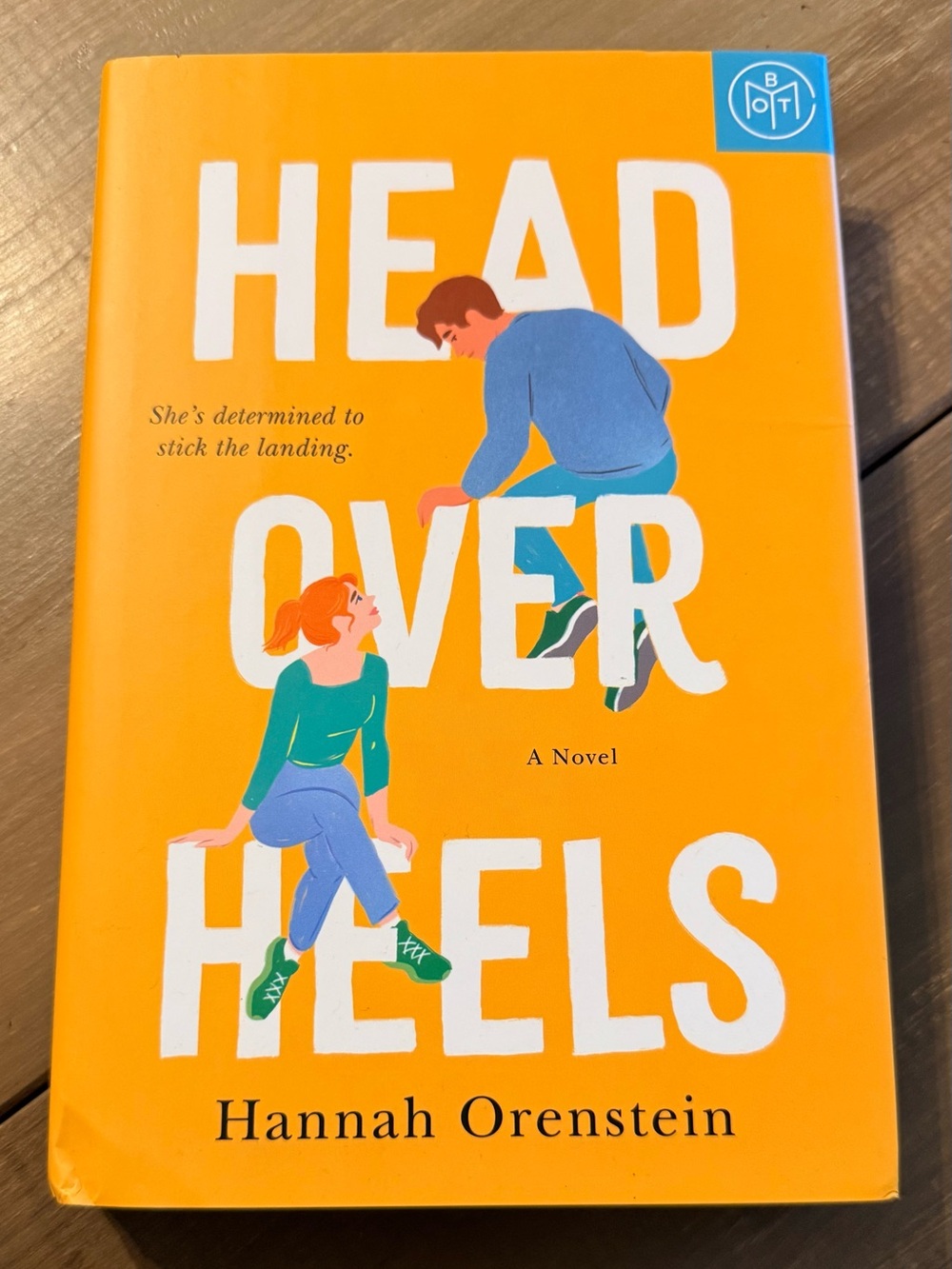 Head Over Heels by Hannah‎ Orenstein Hardcover Novel Women’s Fiction Romance